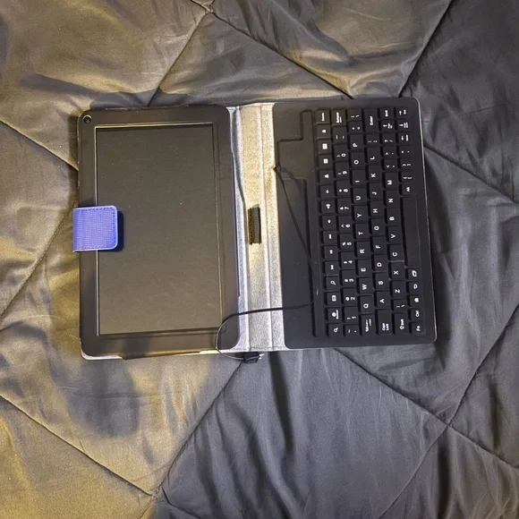 Blue Tablet Polaroid